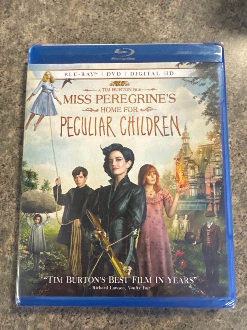 Miss Peregrines Home For Peculiar Children Blu-Ray/DVD/Digital HD Combo Tim Burt